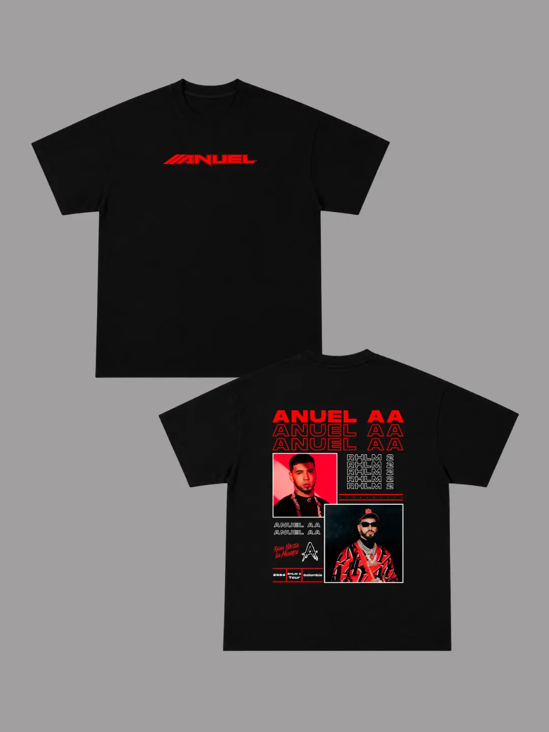 Camiseta Anuel AA Retratos