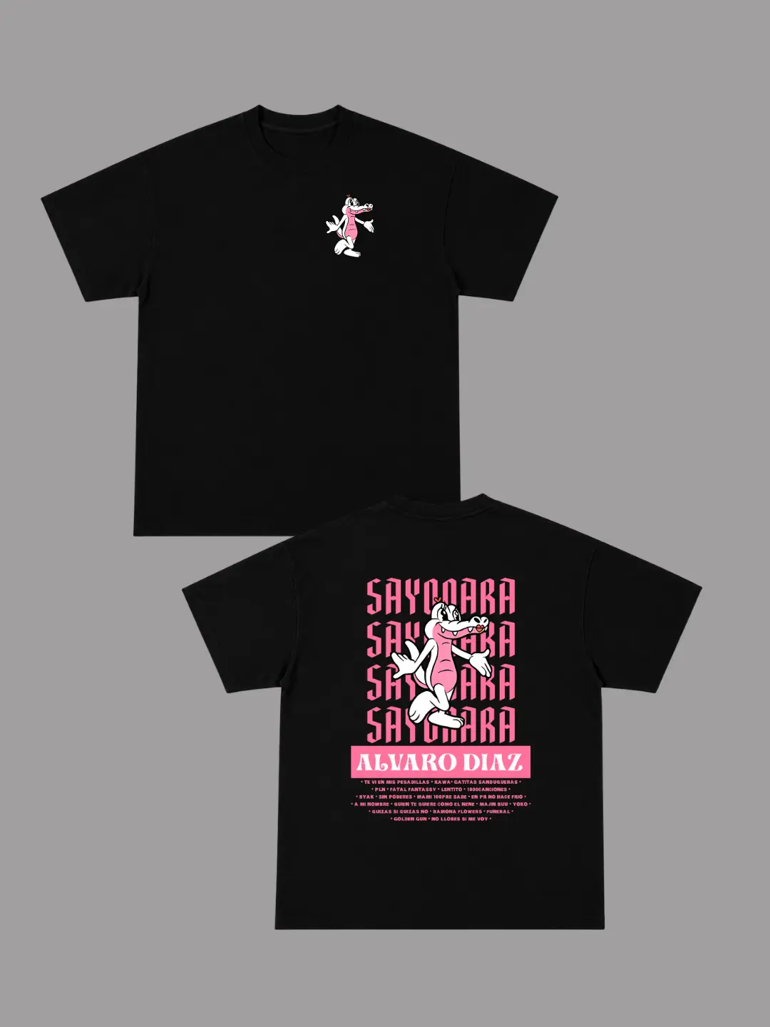 Camiseta Álvaro Díaz Sayonara