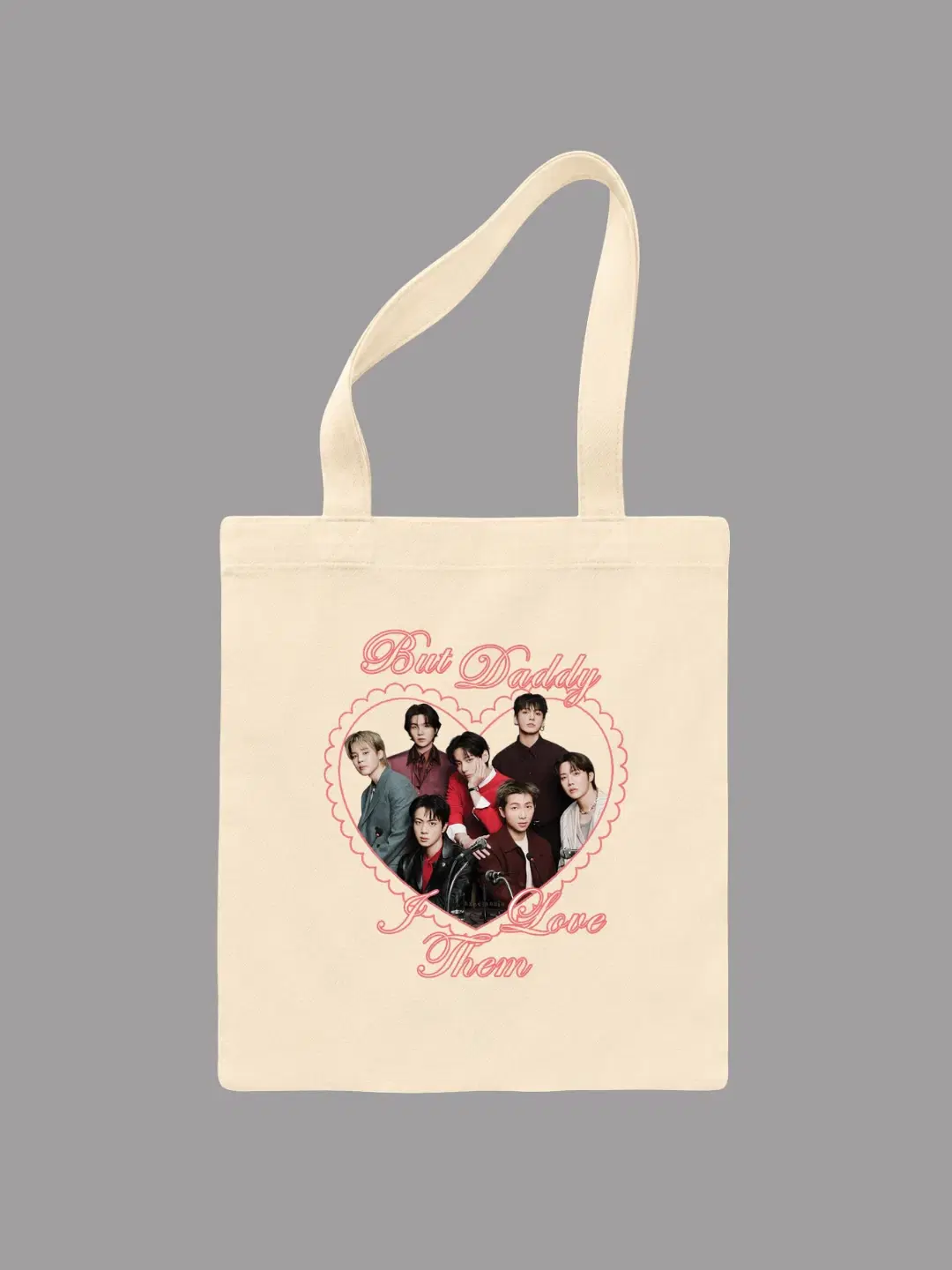 Tote Bag BTS “But Daddy, I Love Them”