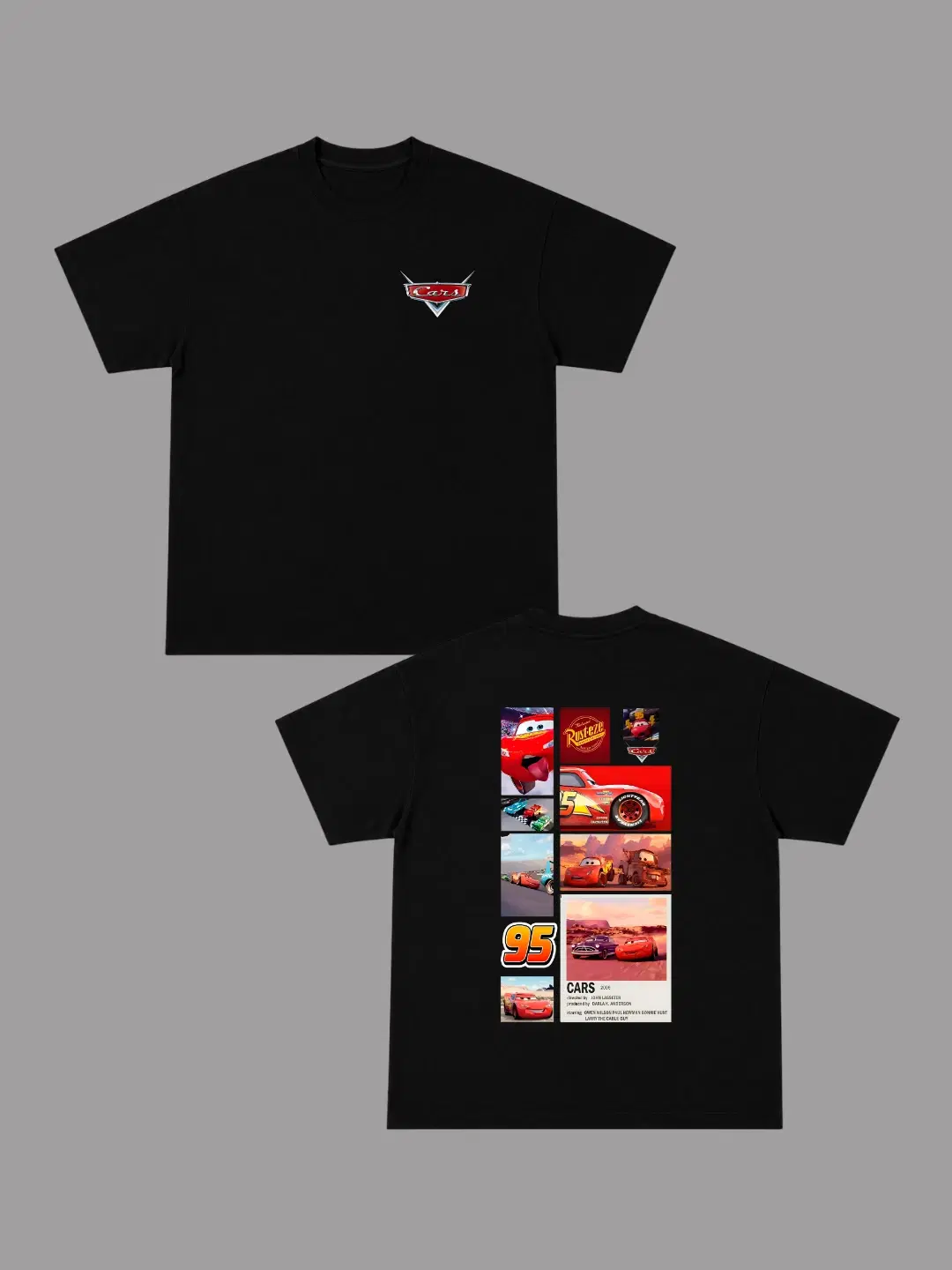 Camiseta Cars – Lightning McQueen Collage