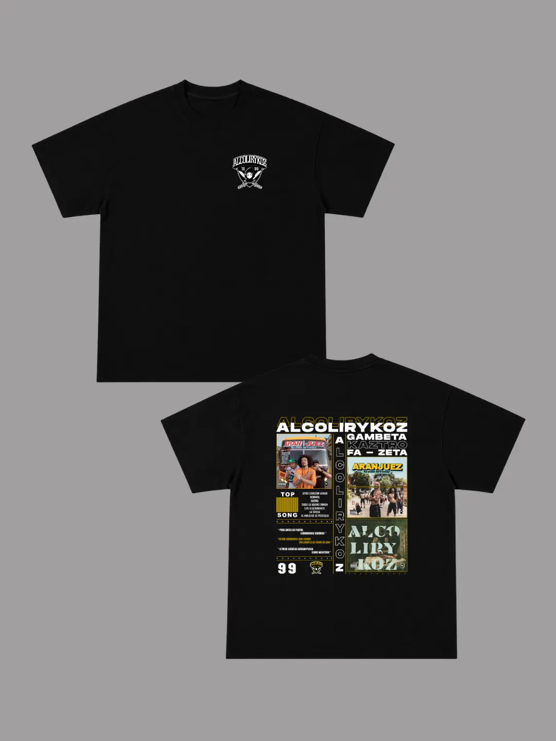 Camiseta Alcolirykoz La Familia
