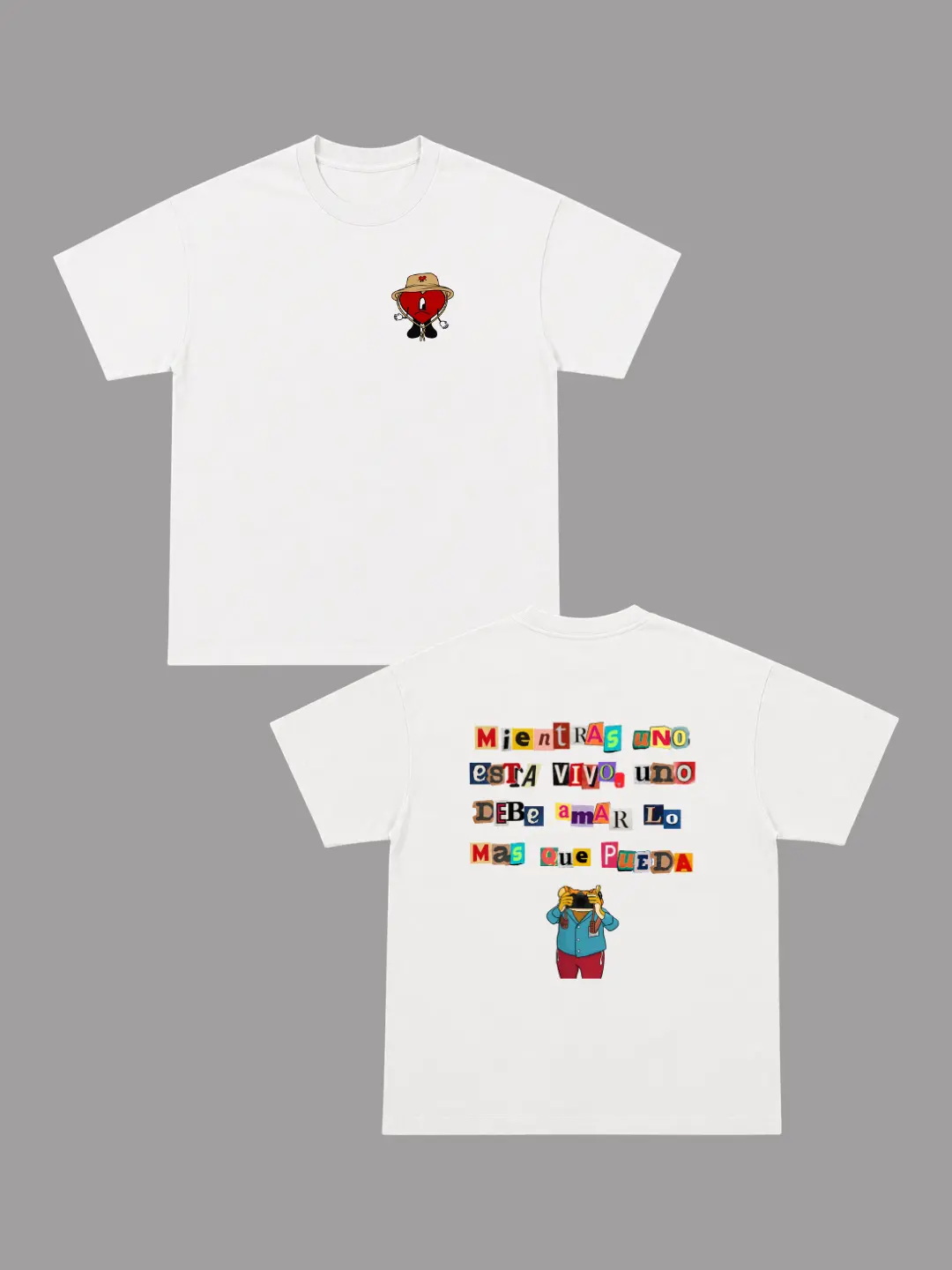 Camiseta Bad Bunny Recuerdos