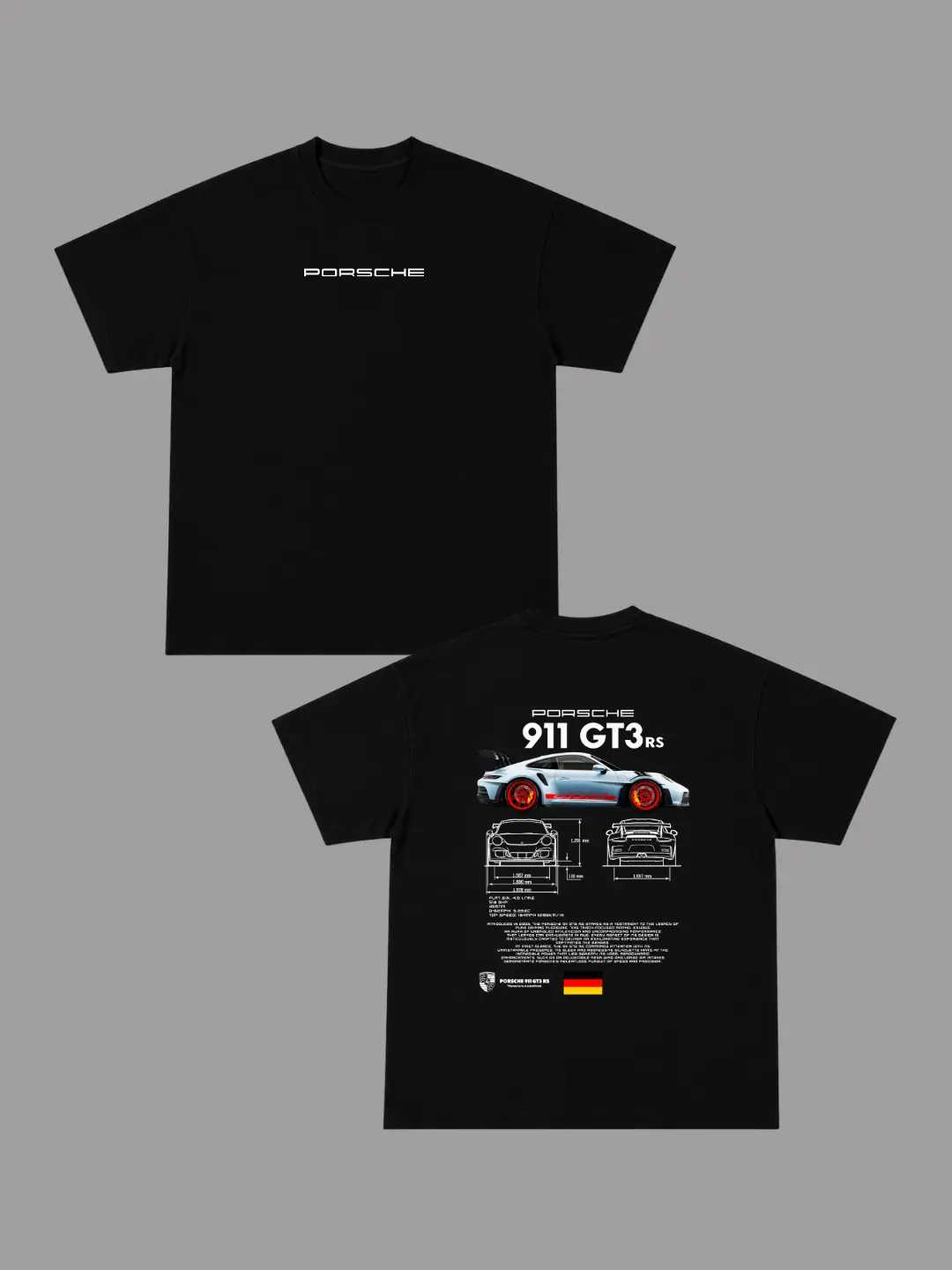 Camiseta Porsche 911 GT3 RS