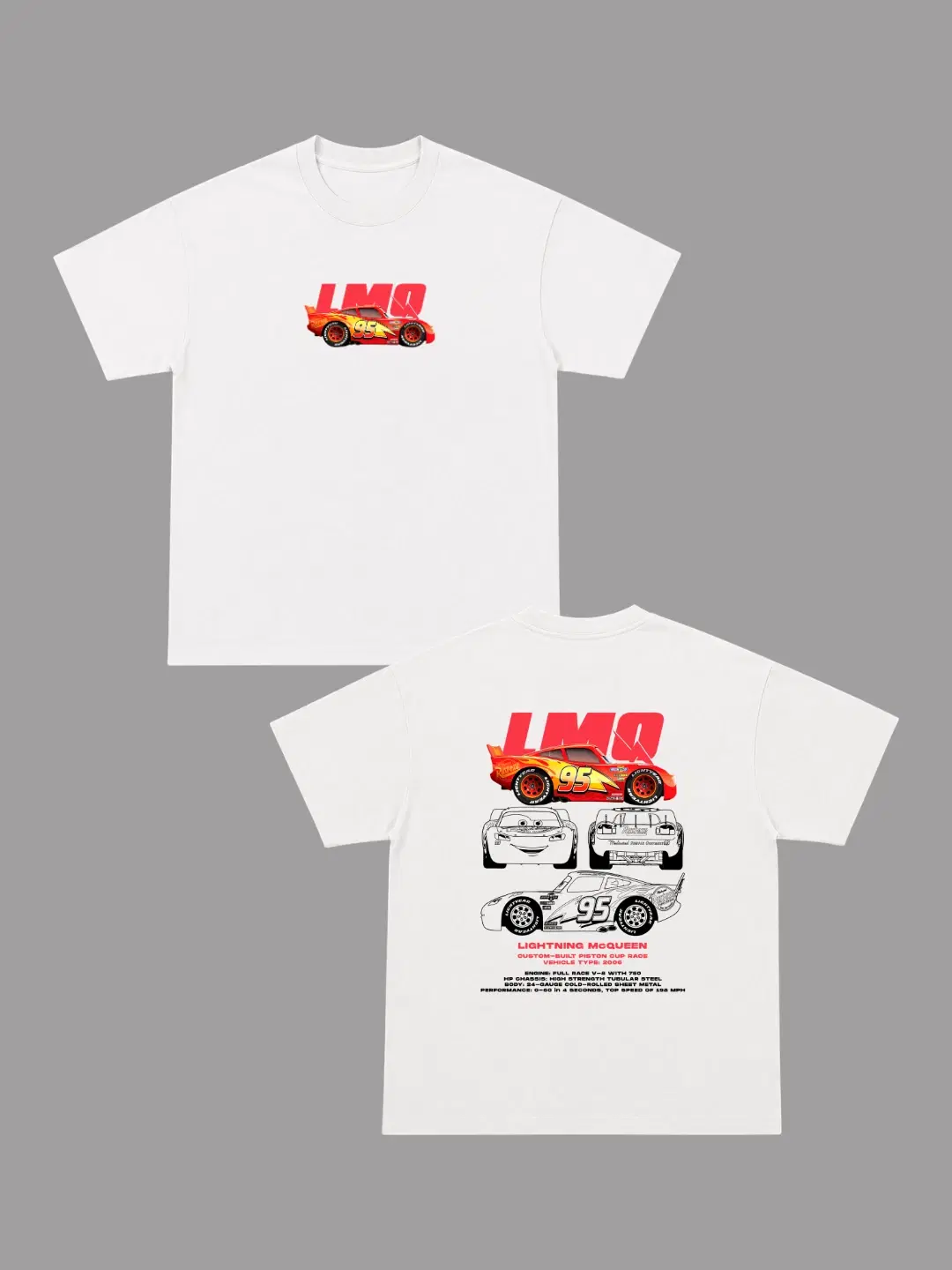 Camiseta Cars - McQueen LMQ