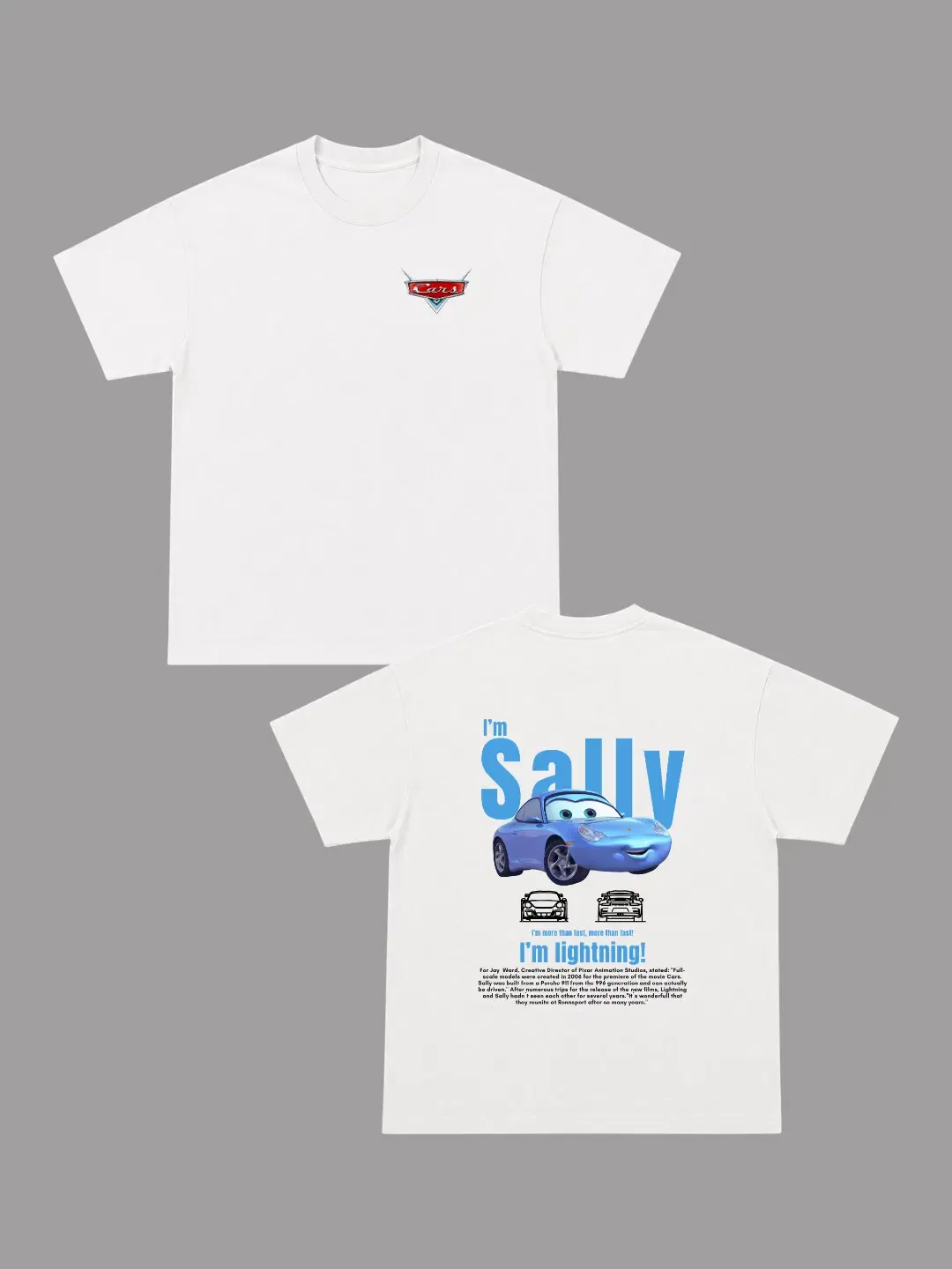 Camiseta Cars - Sally Carrera 1