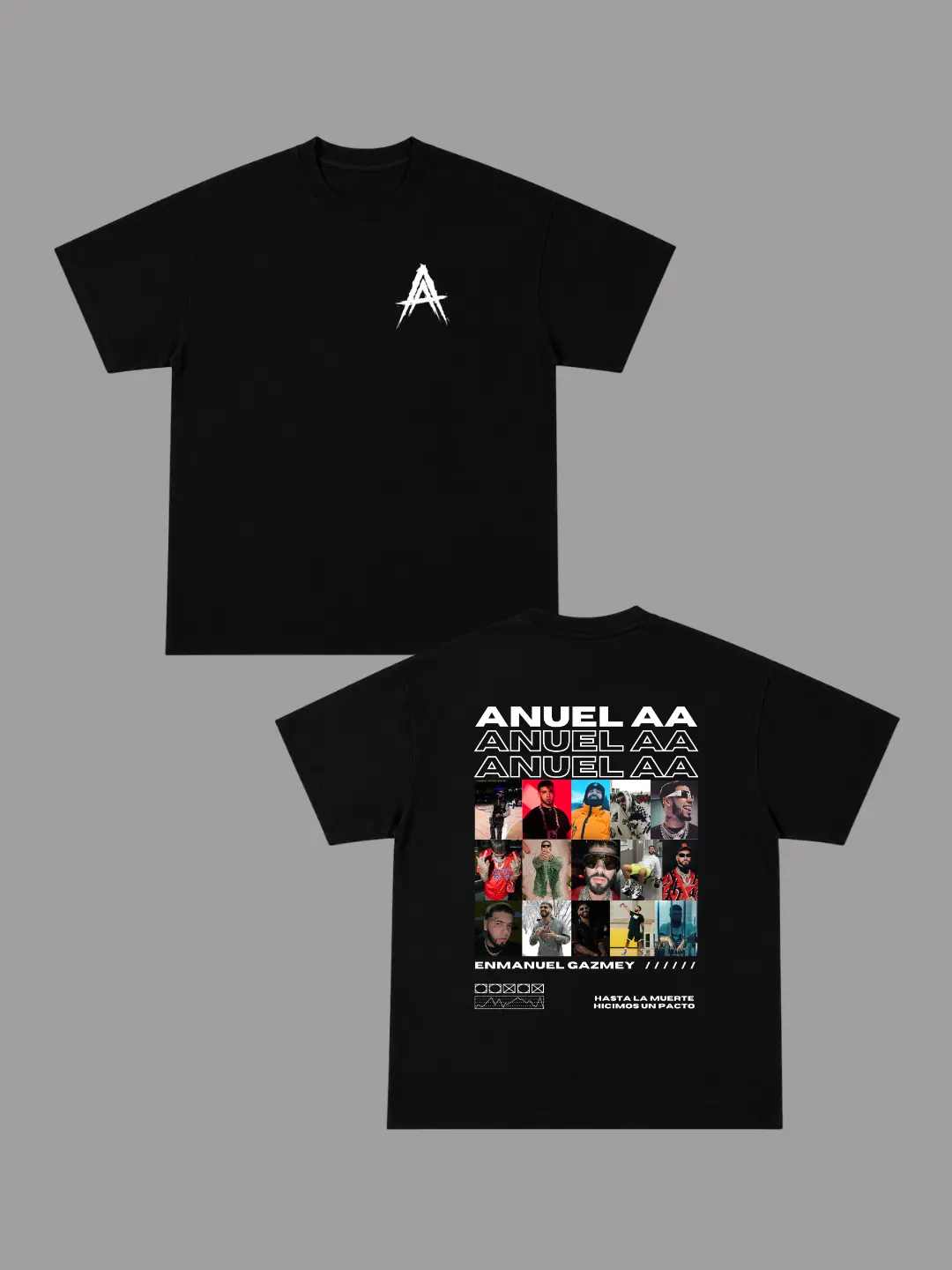 Camiseta Anuel AA Collage