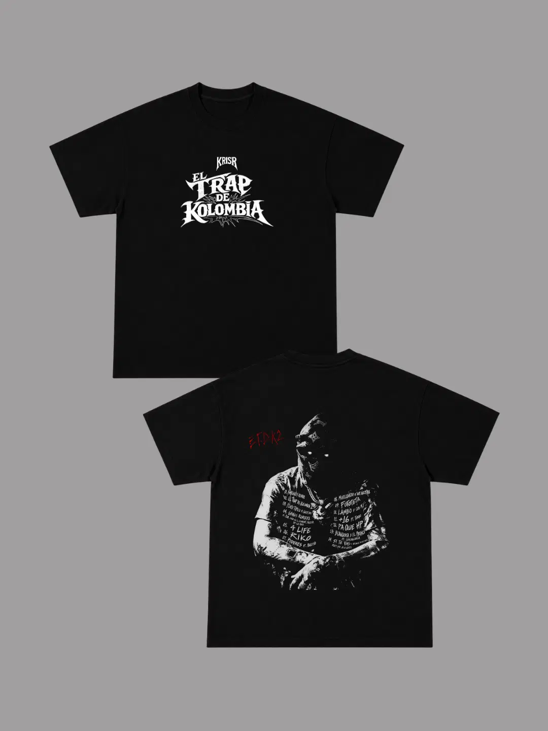 Camiseta Kris R – El Trap de Colombia